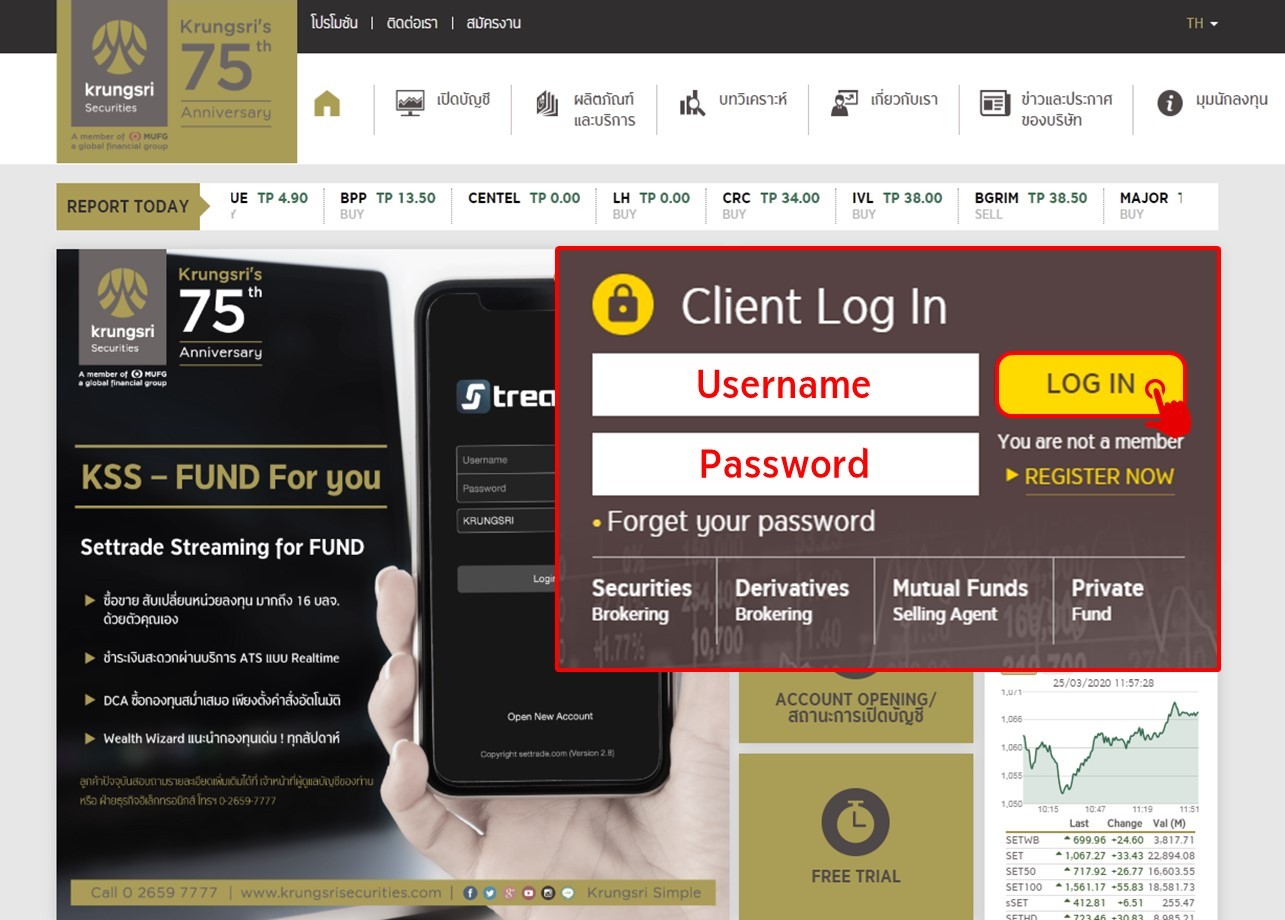 ขั้นตอนการการทบทวนข้อมูล KYC และ Suitability Test